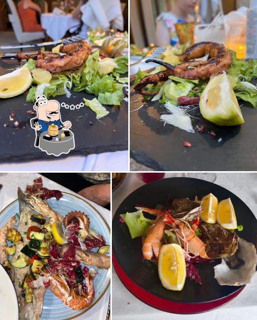 Platti al Trattoria L'Ancora