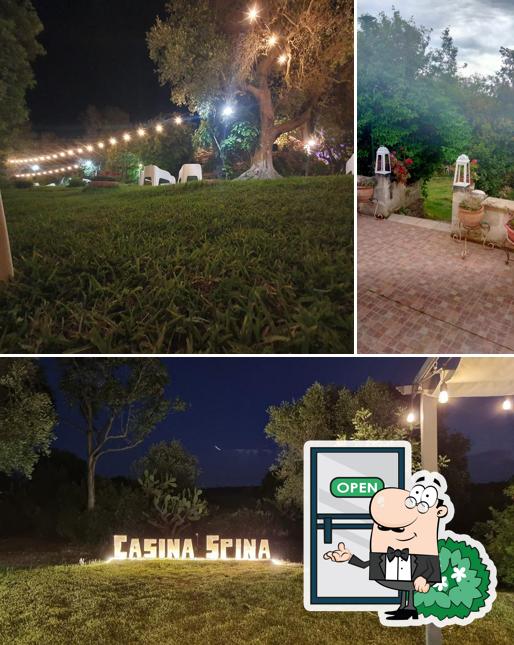 Gli esterni di Casina Spina