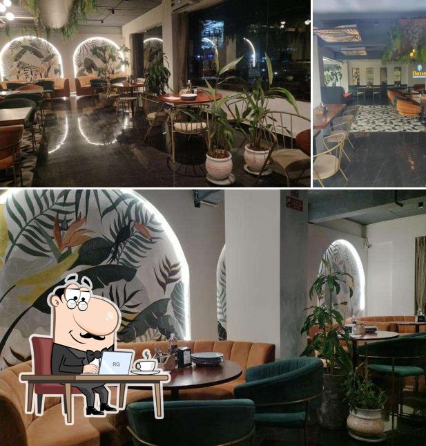 The interior of Bana