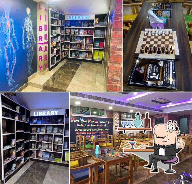 The interior of Class Bunk Cafe