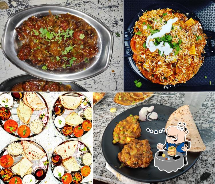 Food at Kailash lok restaurant