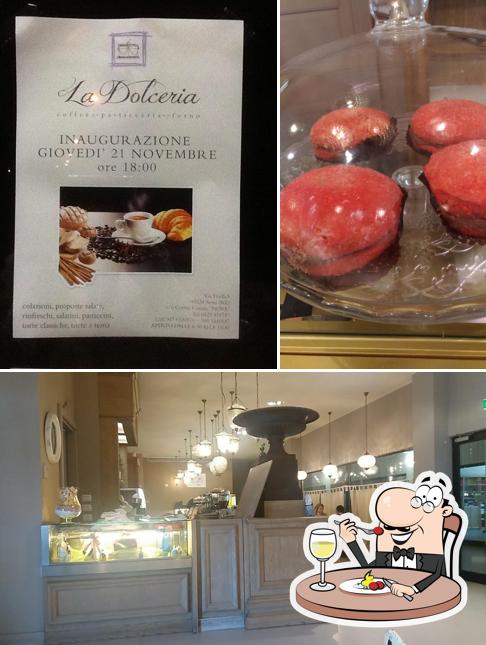 Questa è la immagine che presenta la cibo e interni di La Dolceria Bakery & Coffe Sesso