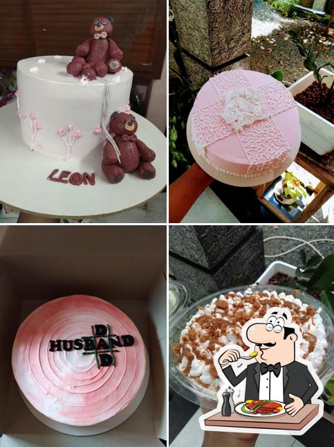 Food at MAD BUTTER BAKE HOME WEDDING CAKES,THEME CAKES