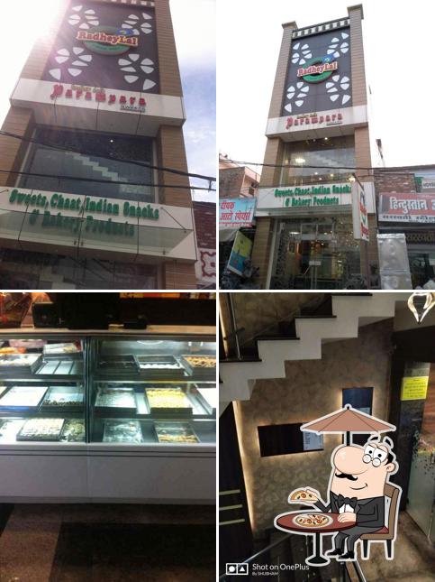 The exterior of Radheylal Parampara Sweets