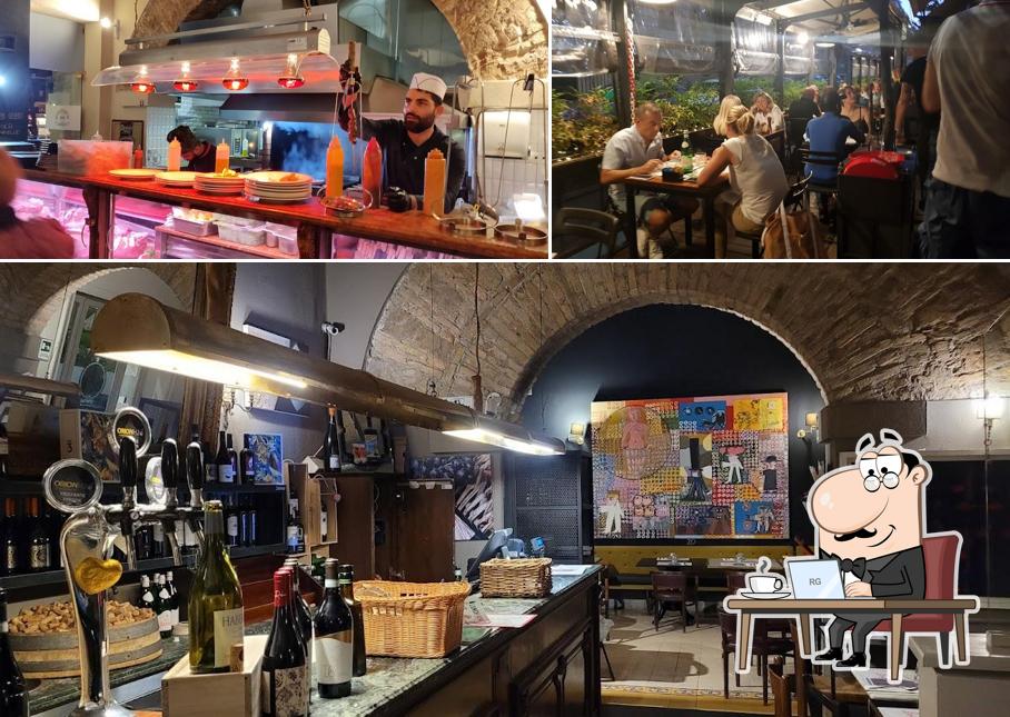 Gli interni di Kilo Restaurant
