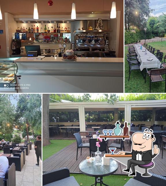 Dai un'occhiata agli interni di ABBA Caffetteria Lounge