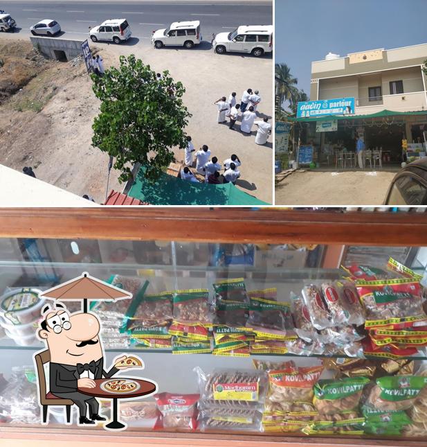 This is the photo displaying exterior and food at JS Cafe-Aavin Parlour