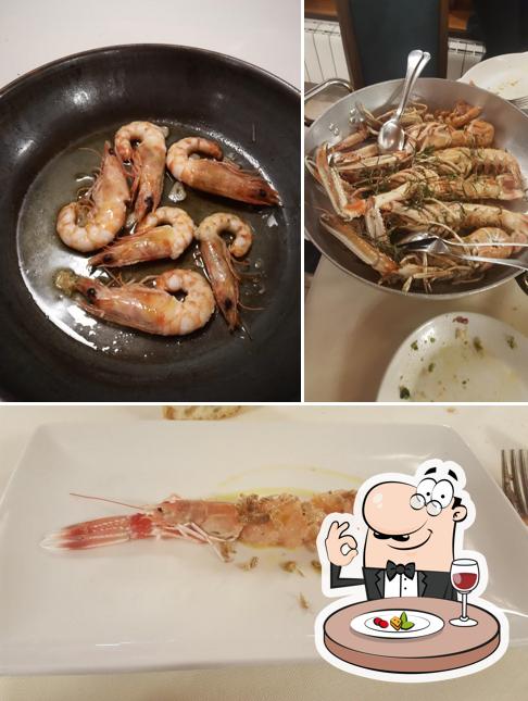Scampi al La Barcaccia