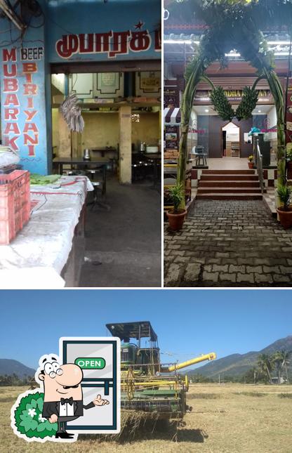 The exterior of MUBARAK BEEF BIRYANI