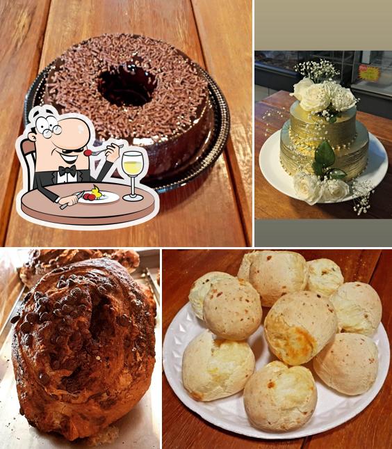 Comida em Persea Panificadora e Confeitaria