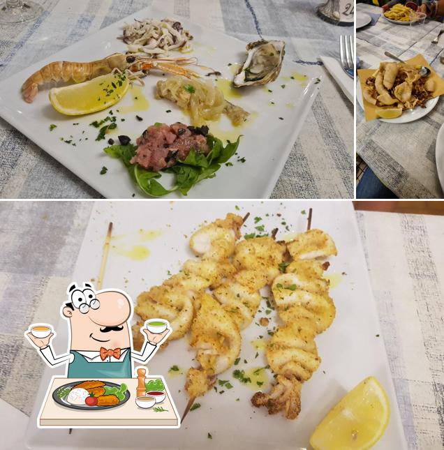 Calamari fritti al Ristorante Il Bucaniere