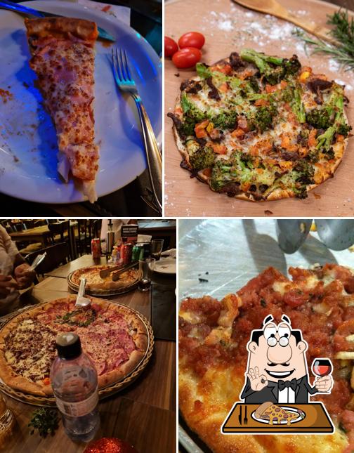 Escolha pizza no Ronda Pizzaria