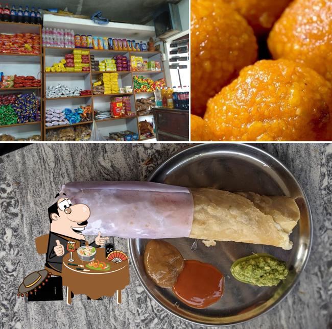 Meals at Krishna Sweets