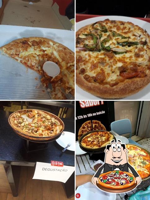 No Pizza Hut, você pode desfrutar de pizza