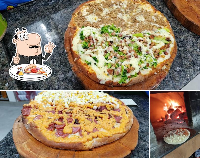 Consiga pizza no Pizzaria Nordestina