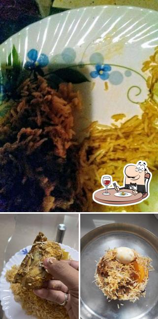 Food at Aalya Biryani