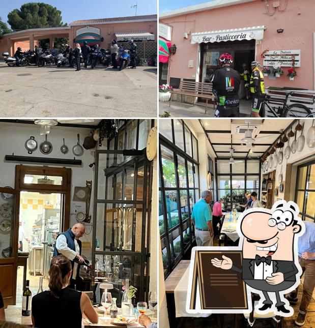 La foto di esterno e interni da Bar Pasticceria Le delizie dei massari