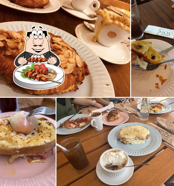 Platos en D.O.C. Bakery