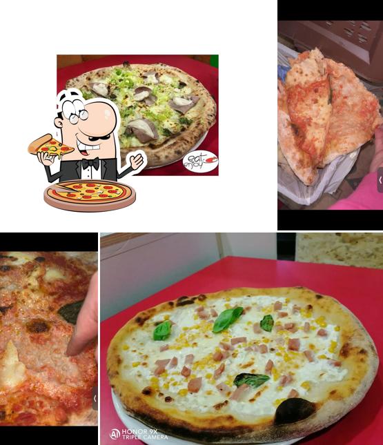 Ordina tra le molte varianti di pizza