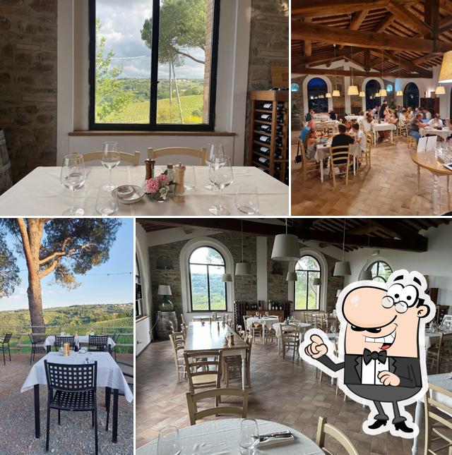 Gli interni di La Locanda del Gobbo Nero