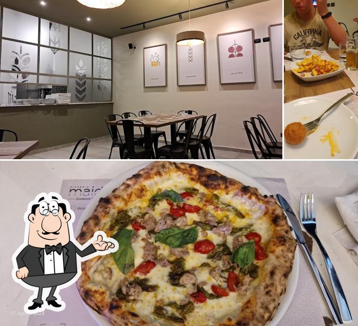Gli interni di Pizzeria Maida
