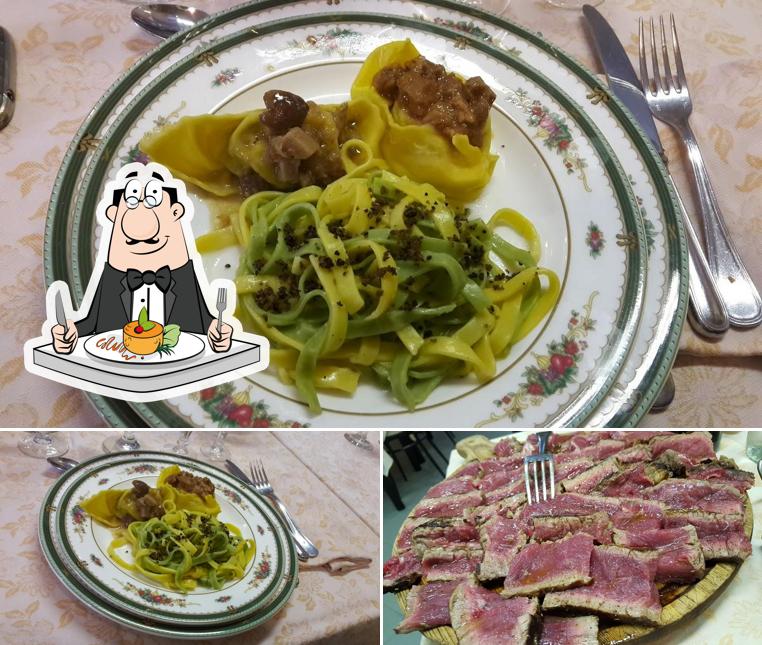 Platti al Vecchia Trattoria Romani