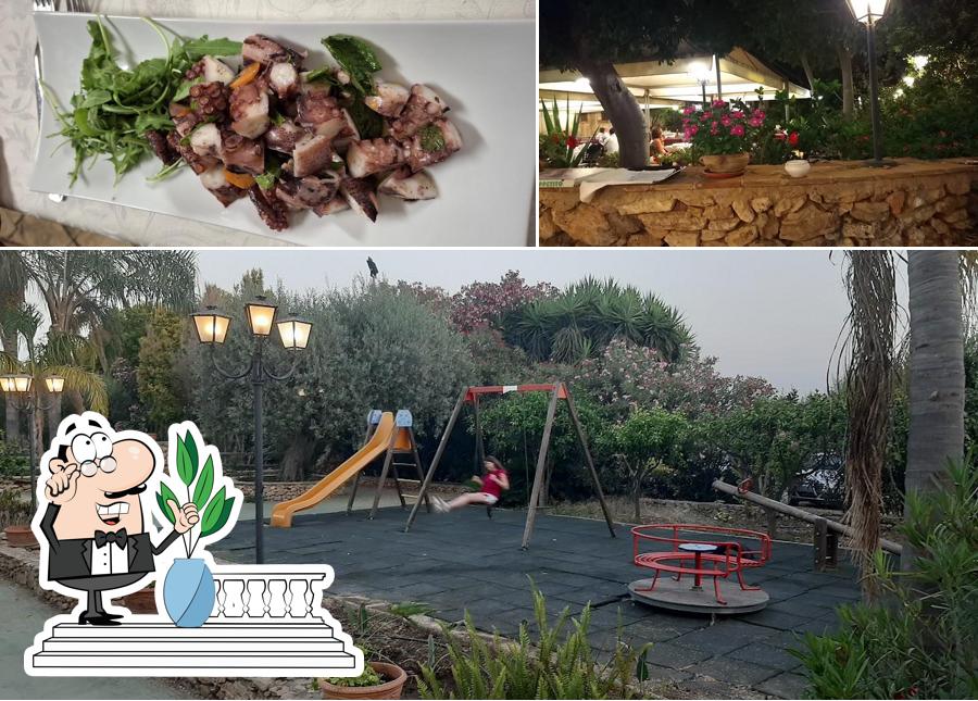 La foto della esterno e cibo di A' Palumma