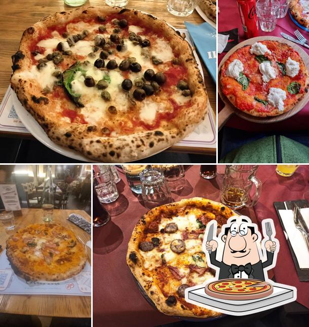 Prenditi tra le molte varianti di pizza