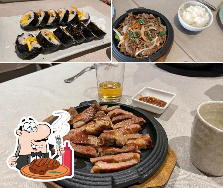 Prova i un pasto a base di carne a Dream ristorante coreano