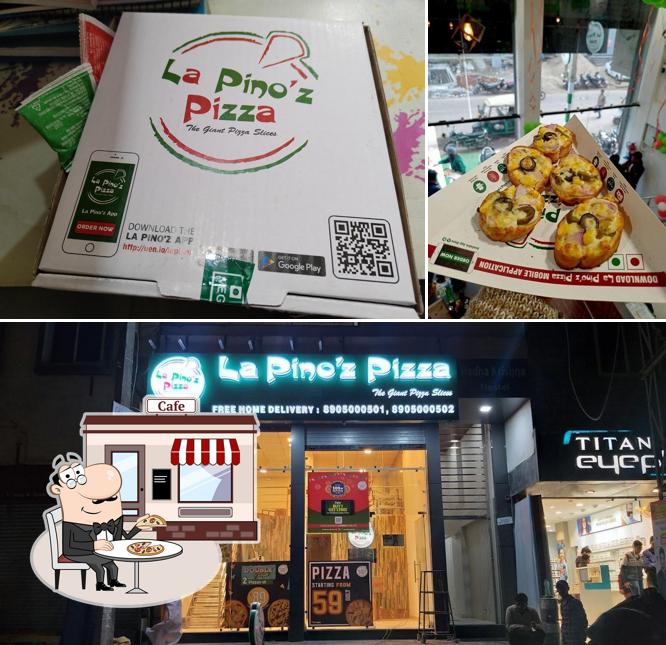 The exterior of La Pino'z Pizza