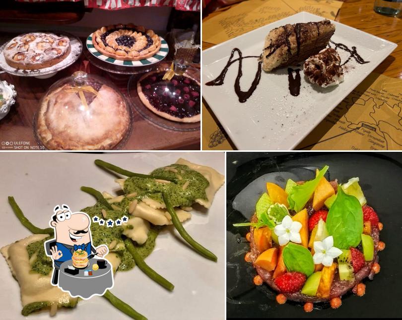 Platti al Ristorante Le scuderie dell'astronauta