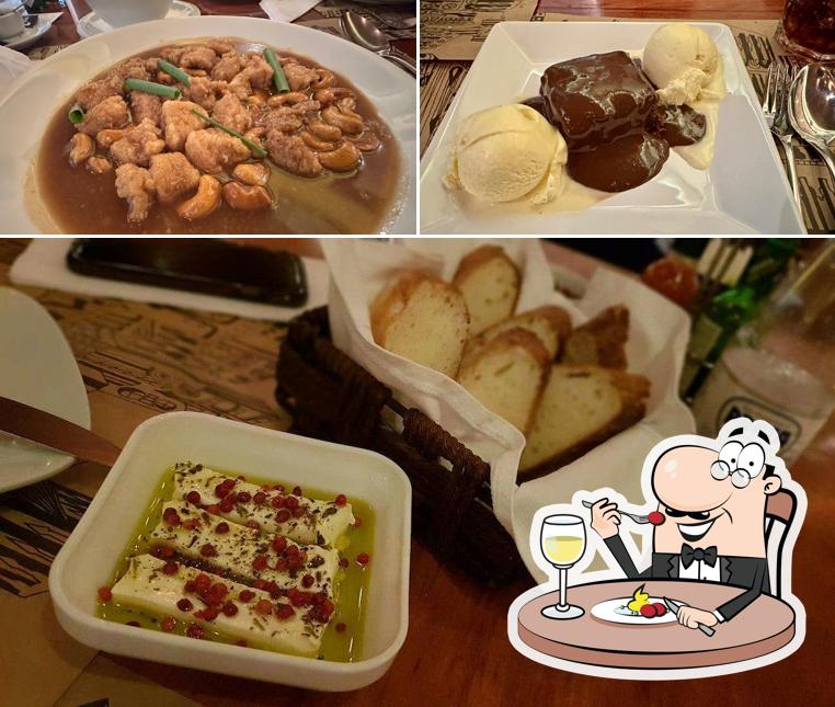 Comida em Restaurante Mestiço