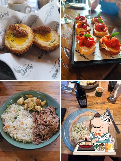 Arroz frito em São Conrado Bar - Itaim Bibi