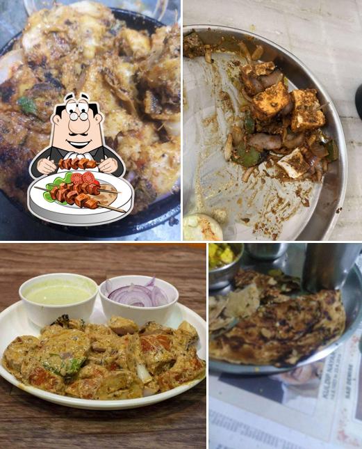 Food at Veer ji malai chaap wale