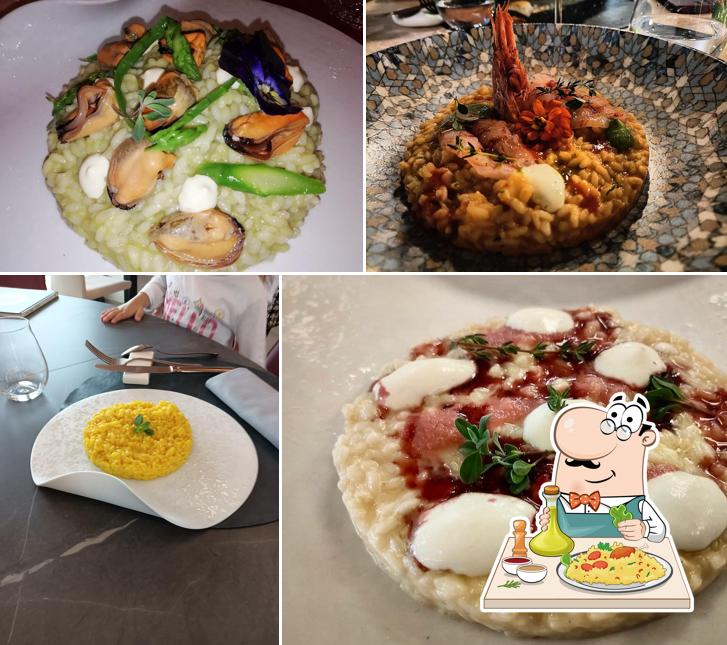 Risotto al Costantino Crudo Re Ristorante di Pesce