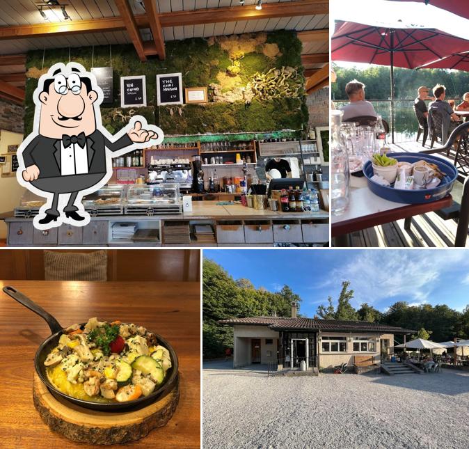 Gli interni di Pinte du Lac de Sauvabelin