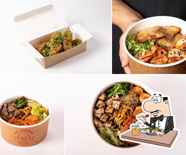 Platos en Fat Buddha Delivery