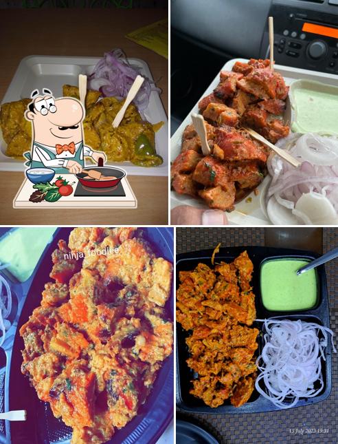 Chicken curry at Sardar ji Malai Chaap Delhi Wale ( KARNAL )