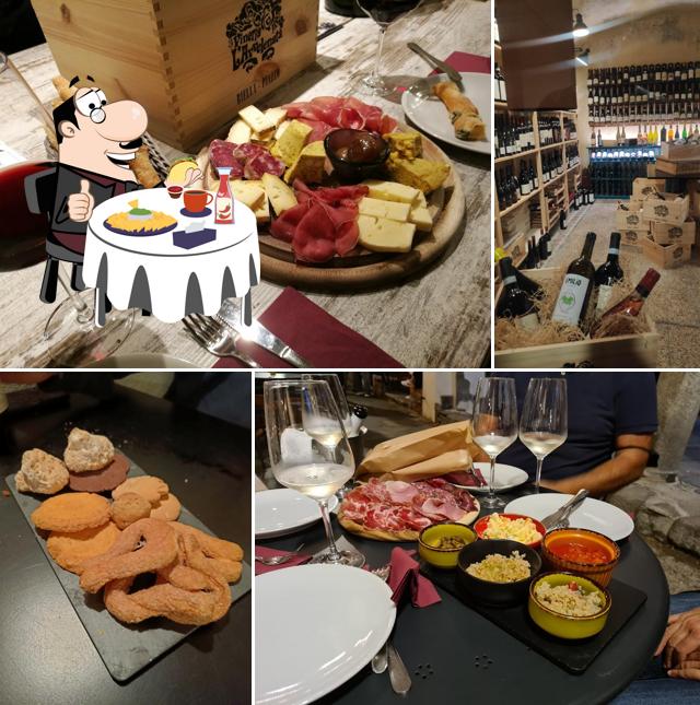 Piatto di formaggi al Vineria L'Avvelenata