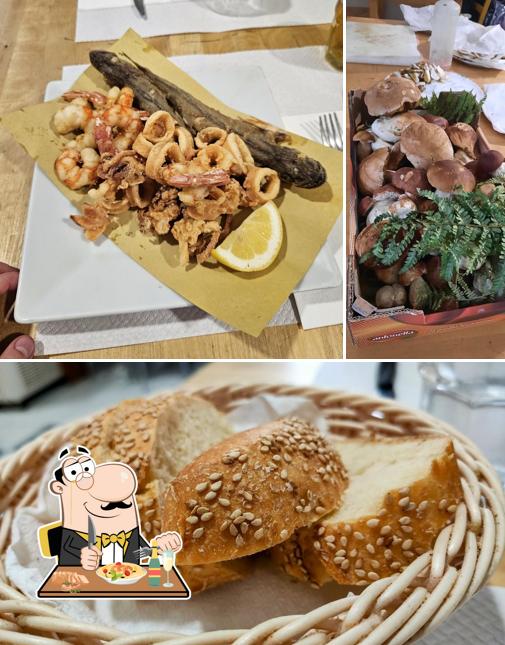 Platti al Bar Angelo e Galia Specialità Sarda