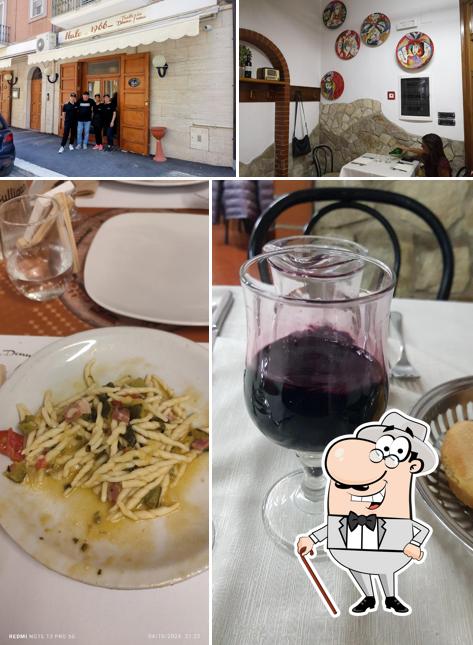 ITALO dal 1966 Trattoria Donna Irma si caratterizza per la esterno e cibo