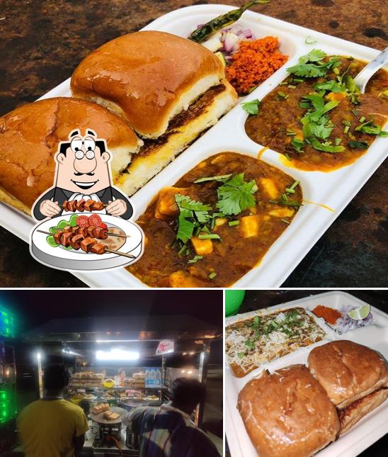 Pulled pork sandwich at Pav Bhaji Hut