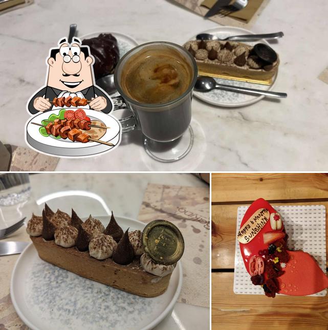 Chocolate mousse at T'ART Cafe