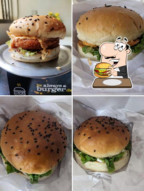 Get a burger at The Burger Art