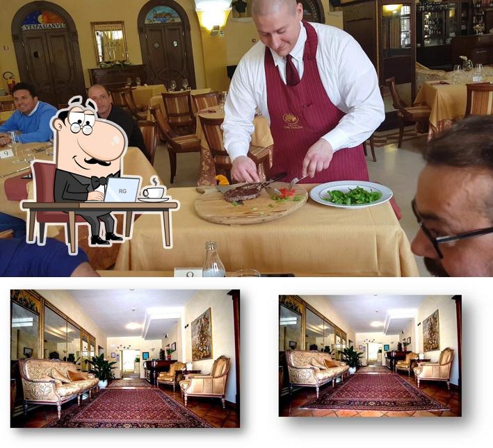 Siediti a un tavolo di Olimpus Ristorante