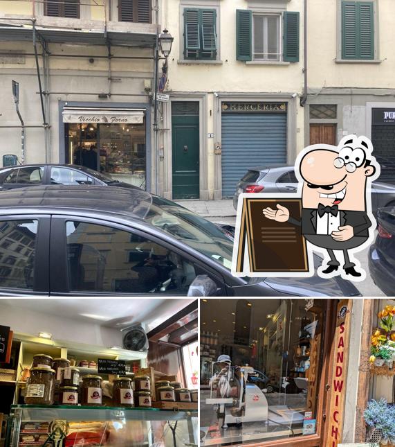 Puoi goderti l'aria fresca da seduto all'esterno di SandwiChic