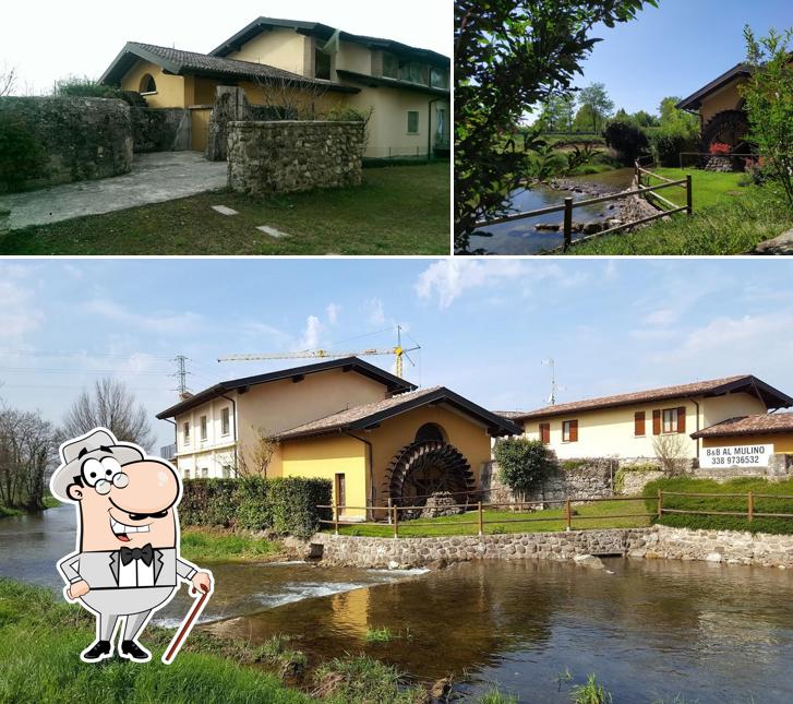 Guarda la parte esterna di Bed and Breakfast Al Mulino