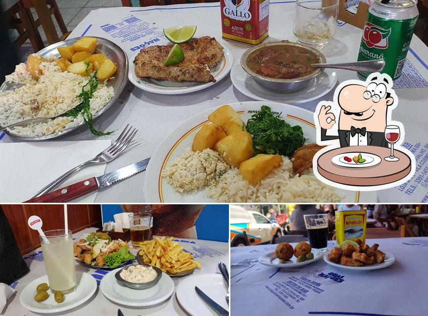 Platos en Adega Duas Nações