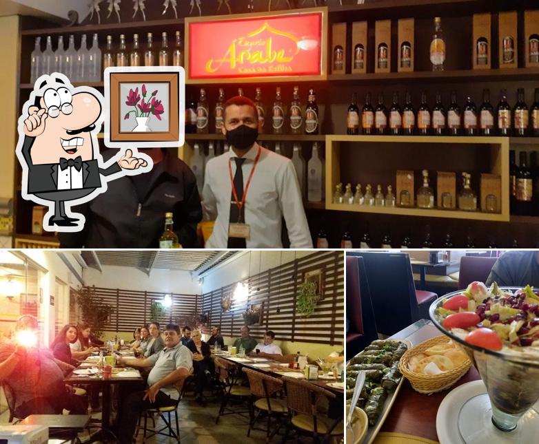 O interior do Casa da Esfiha