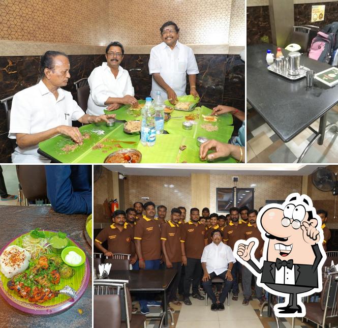 The interior of Chidambaram New Moorthy Cafe